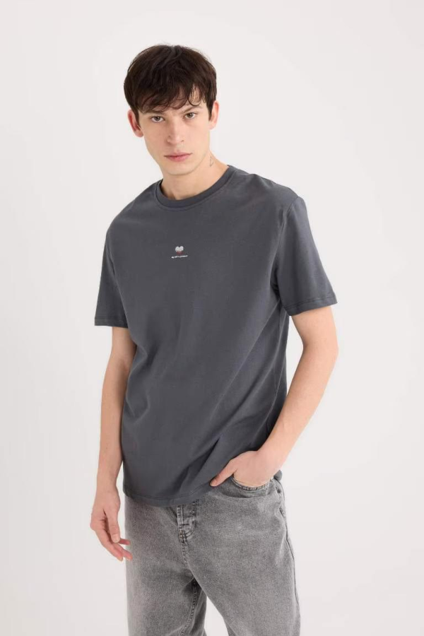Resim Defacto Erkek  T-shirt D5156AX/AR104