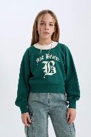 Resim Defacto Kız Çocuk  Sweat D7042A8/GN1116