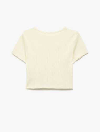 Resim Koton Kız Çocuk Kısa Kol T-shirt 5SKG10269AK