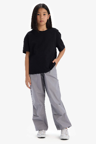 Resim Defacto Kız Çocuk Kısa Kol T-shirt D9099A8BK81