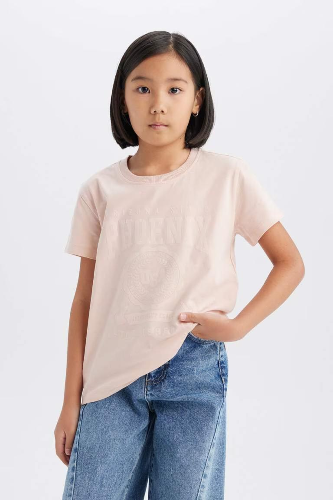 Resim Defacto Kız Çocuk Kısa Kol T-shirt E0490A8/PN287