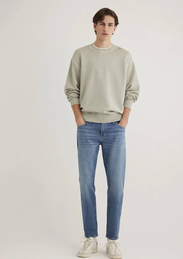 Resim Mavi Milan Erkek  Jean Pantolon M0081088541