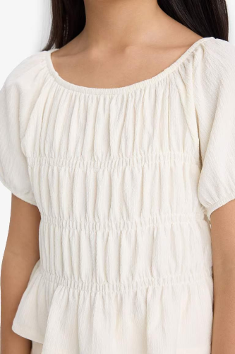 Resim Defacto Kız Çocuk Kısa Kol T-shirt C2209A8/ER105