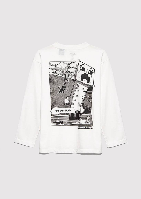 Resim Mavi Minecraft Baskılı Erkek Çocuk T-Shirt M6610378-70057
