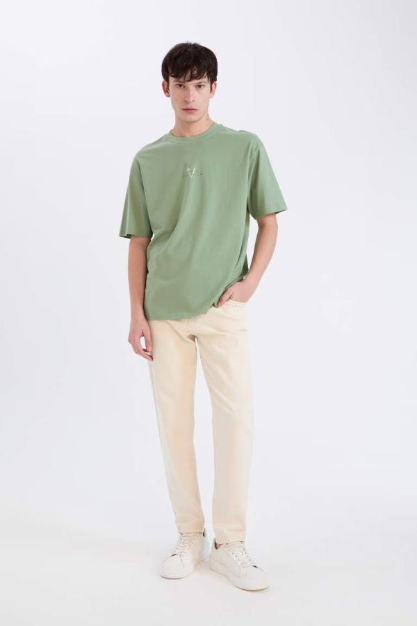 Resim Defacto Erkek  T-shirt D5461AXGN425