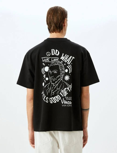 Resim Koton Erkek T-shirt 5SAM10079HK