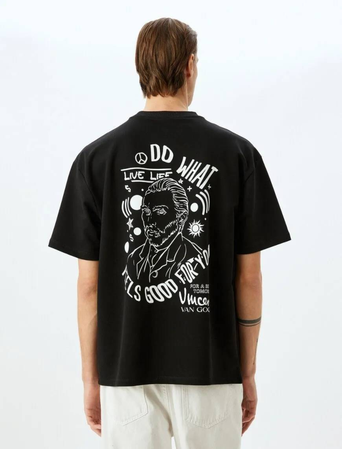 Resim Koton Erkek T-shirt 5SAM10079HK