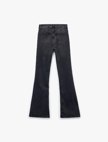 Resim Koton Kadın Jean Pantolon 6Wal40017Md