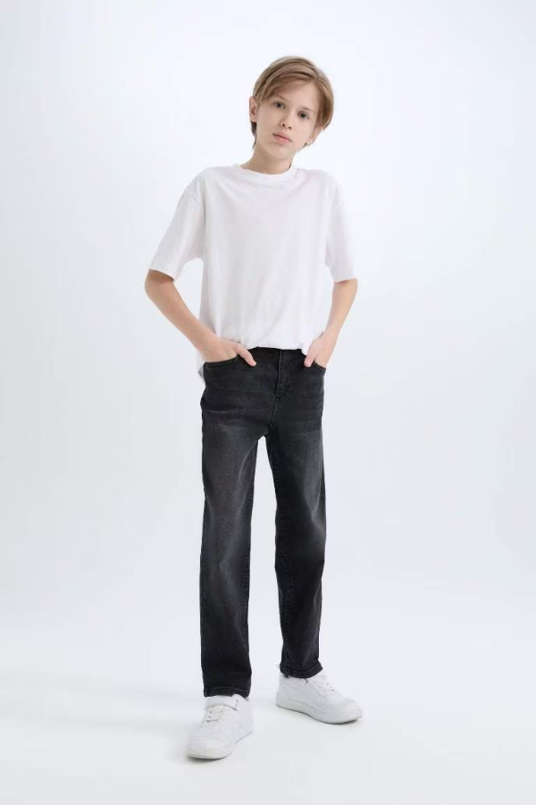 Resim Defacto Erkek Çocuk Jean Pantolon C7230A8/NM40