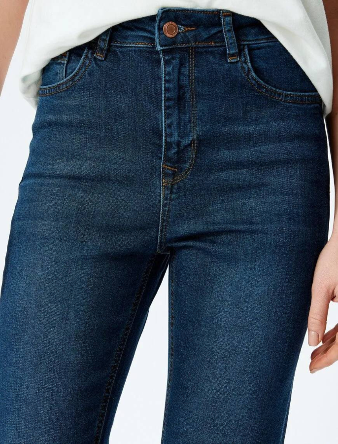 Resim Koton Kadın Jean Pantolon 5SAL40110MD
