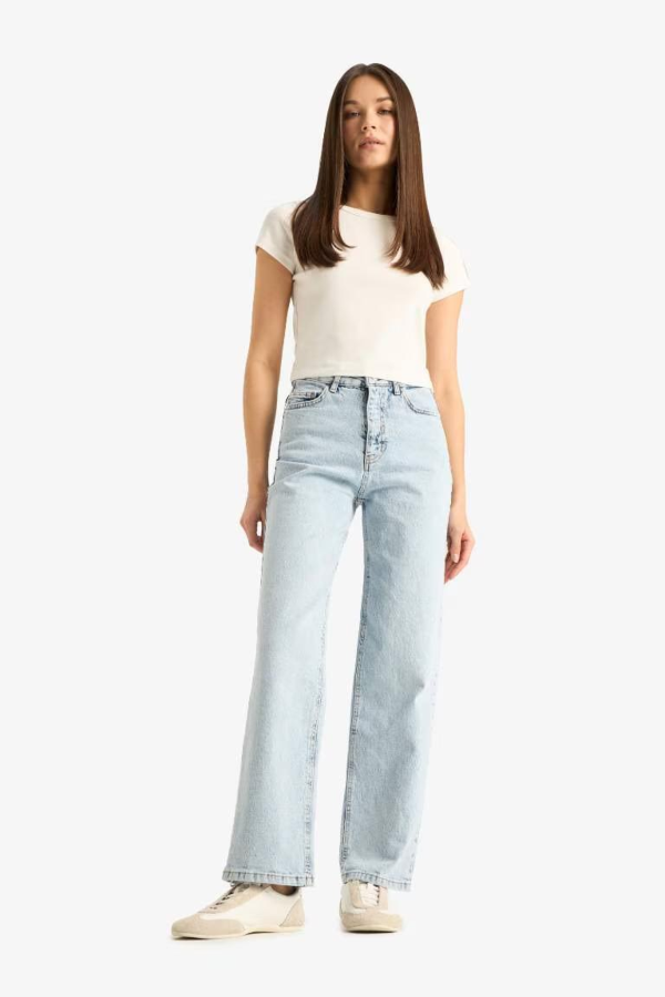 Resim Defacto Kadın Jean Pantolon F2150AX/NM39