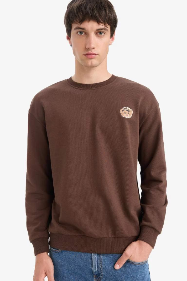 Resim Defacto Erkek  Sweat E6433AX/BN539