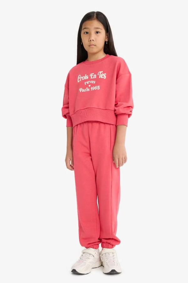 Resim Defacto Kız Çocuk  Sweat Takım F2727A8/RD351