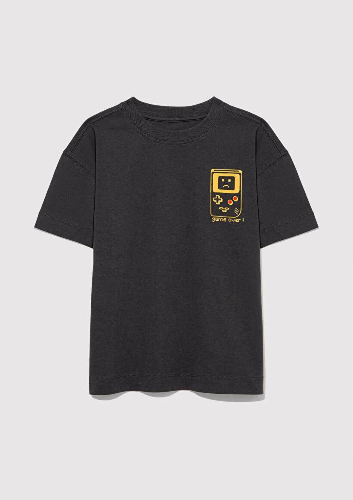 Resim Mavi Everyday Is A New Quest Baskılı Erkek Çocuk T-Shirt M6610257-70087