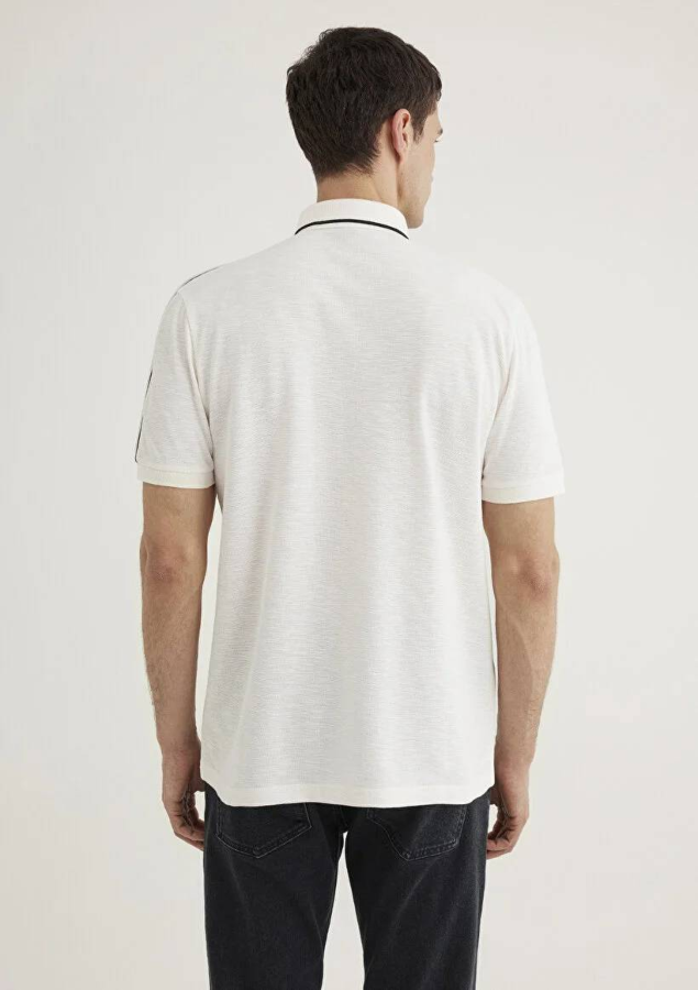 Resim Mavi Polo Erkek T-Shirt M0611838-70057