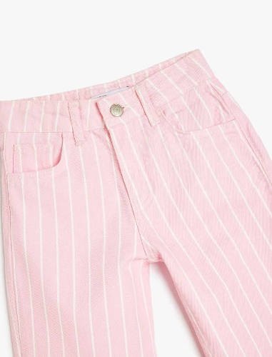 Resim Koton Kız Çocuk Jean Pantolon 5SKG40057AD