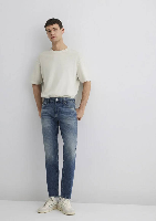 Resim Mavi Tapered Erkek  Jean Pantolon M0081089655