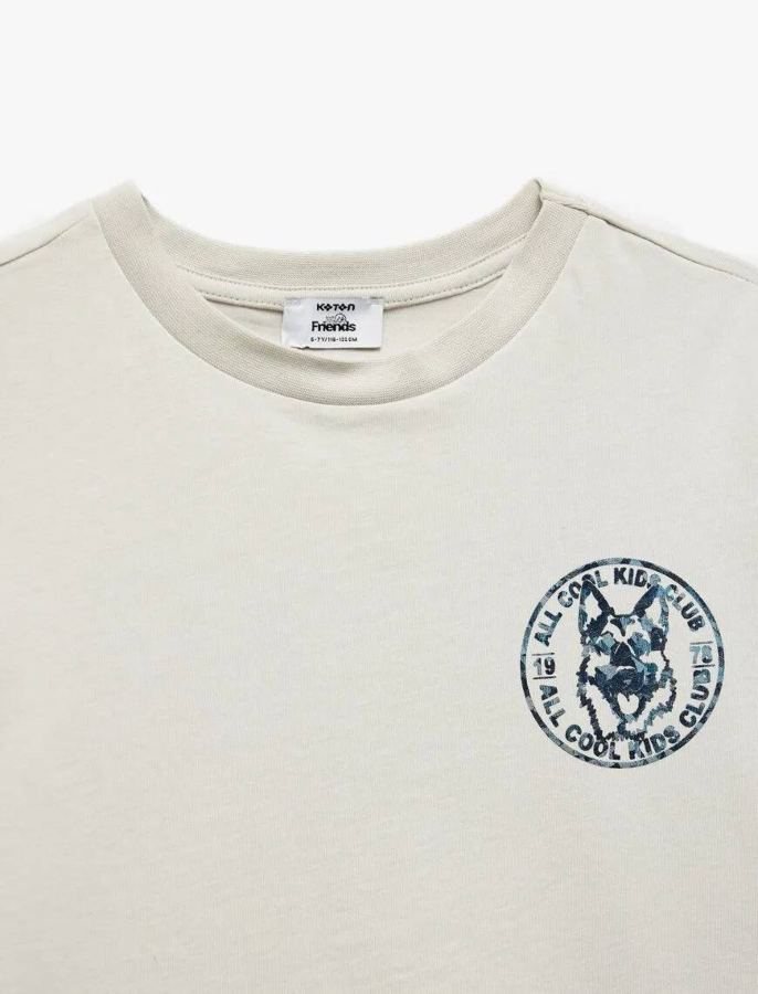 Resim Koton Erkek Çocuk T-shirt 5SKB10582TK
