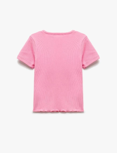 Resim Koton Kız Çocuk T-shirt 5SKG10114AK