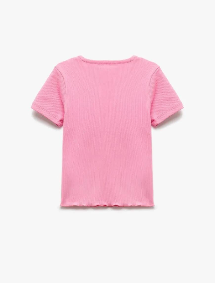 Resim Koton Kız Çocuk T-shirt 5SKG10114AK