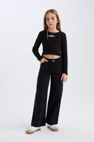 Resim Defacto Kız Çocuk Sweat D0705A8BK81