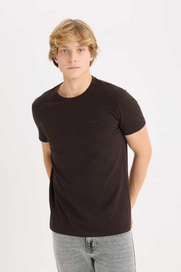 Resim Defacto Erkek  T-shirt D5567AXBN337