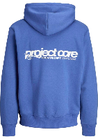 Resim Jack & Jones Jcounıon Prınt Sweat Hood Noos Erkek Sweat 12273915