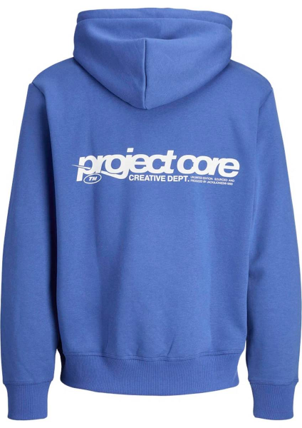 Resim Jack & Jones Jcounıon Prınt Sweat Hood Noos Erkek Sweat 12273915