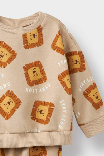Resim Defacto Erkek Bebek  Sweat Takım F0214A5/BG775