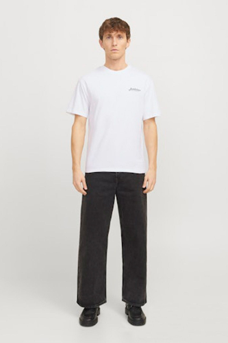 Resim Jack & Jones Jjbeau Tee Ss Frontprınt Crew Neck Ln Erkek T-shirt 12275012