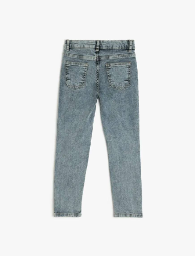 Resim Koton Erkek Çocuk Jean Pantolon 5SKB40013TD