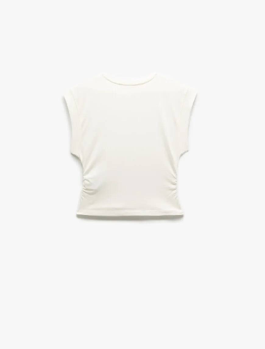 Resim Koton Kadın Kısa Kol T-shirt 5SAK50354EK