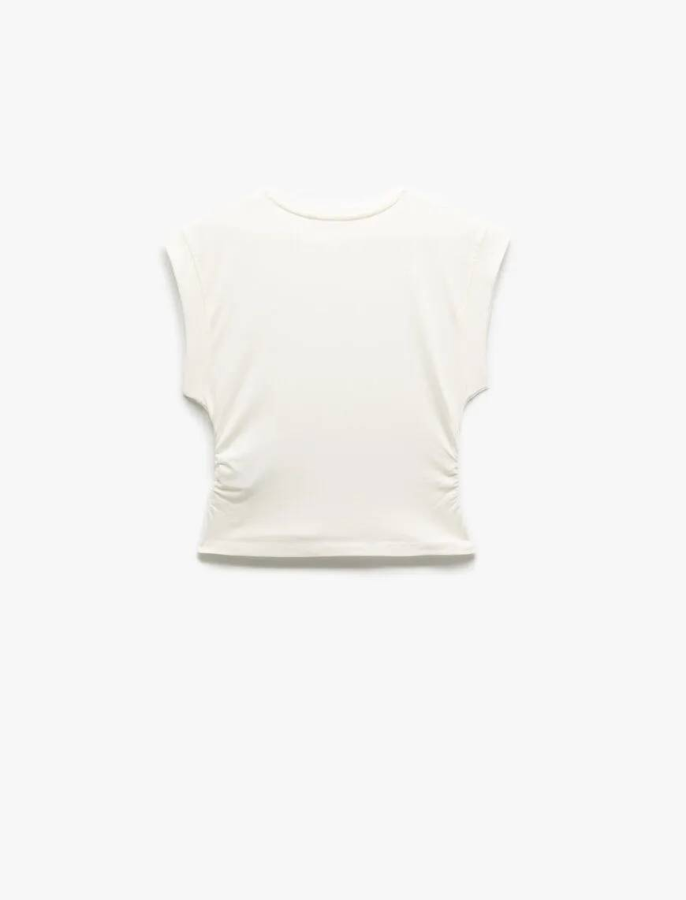 Resim Koton Kadın Kısa Kol T-shirt 5SAK50354EK