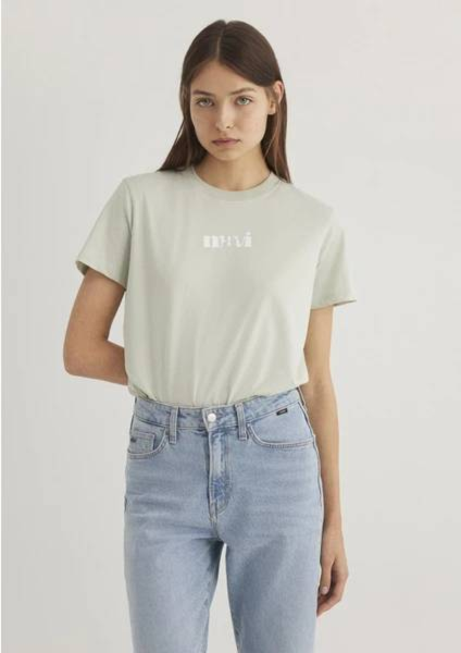 Resim Mavi Logo Kadın T-Shirt M1612241-70148