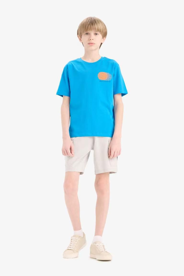Resim Defacto Erkek Çocuk Kısa Kol T-shirt E0175A8BE168