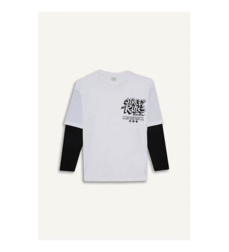 Resim Defacto Erkek Çocuk Uzun Kol Sweat E9588A8/WT79
