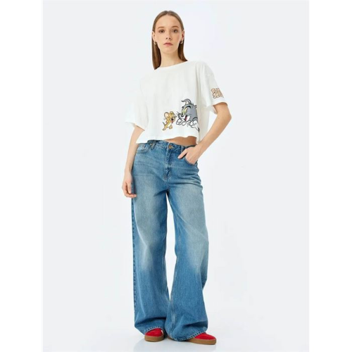 Resim Koton Kadın T-shirt 5SAL10206IK