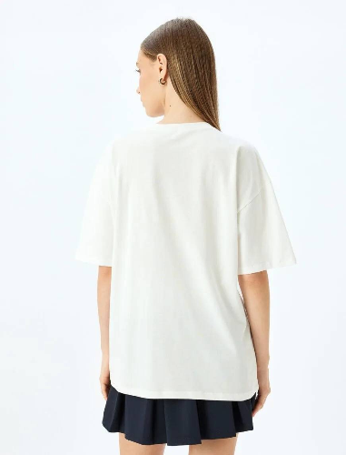 Resim Koton Kadın T-shirt 5SAL10144IK