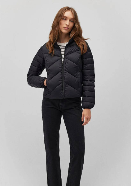 Resim Mavi Kadın Mont M110698-900