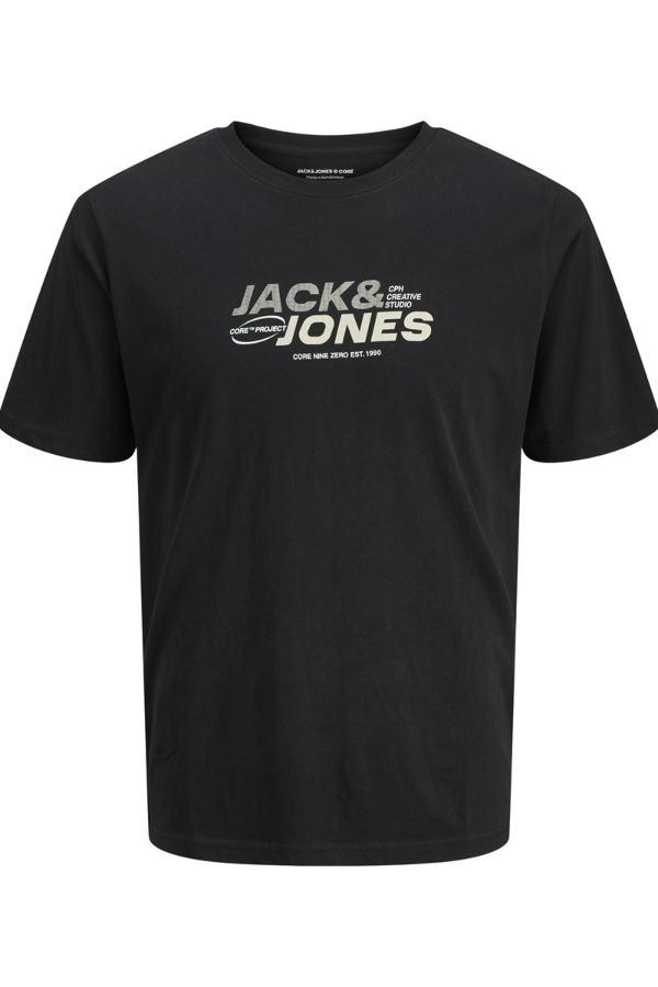 Resim Jack & Jones Jcotarmac Prınt Tee Ss Crew Neck Fst  Erkek T-Shirt 12276408