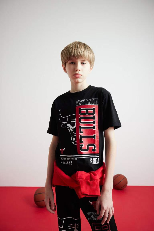 Resim Defacto Erkek Çocuk Kısa Kol T-shirt D9504A8BK81