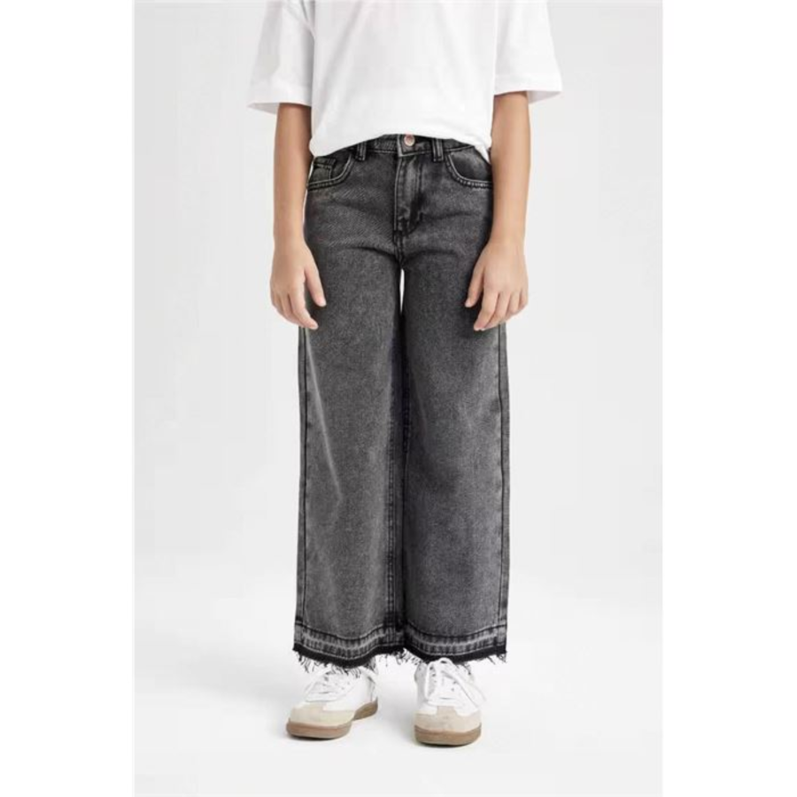 Resim Defacto Kız Çocuk Jean Pantolon B3166A8ER233