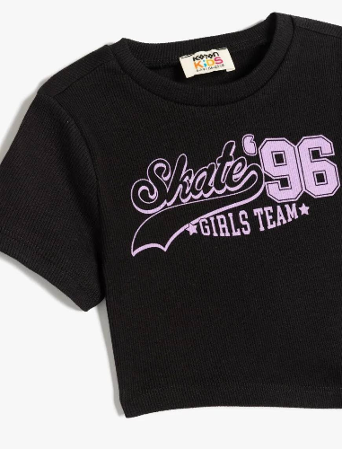 Resim Koton Kız Çocuk T-shirt 5SKG10034AK