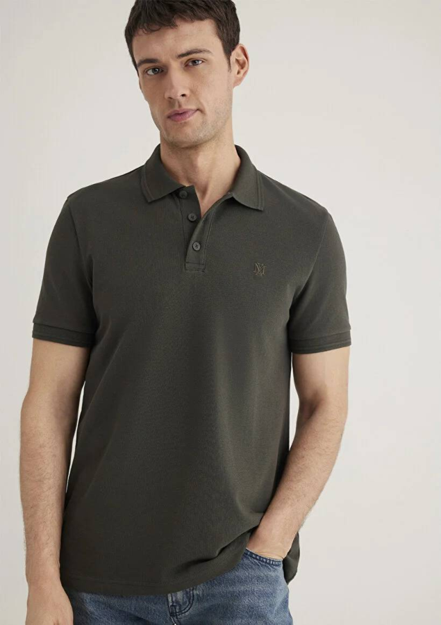 Resim Mavi Slim Erkek  T-shirt M064946-71587