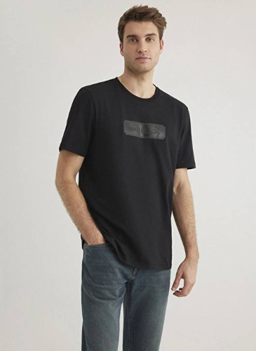 Resim Mavi  Erkek T-Shirt M0612528-900