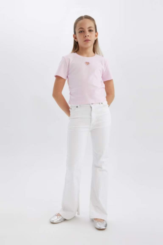 Resim Defacto Kız Çocuk  Jean Pantolon D7099A8WT34
