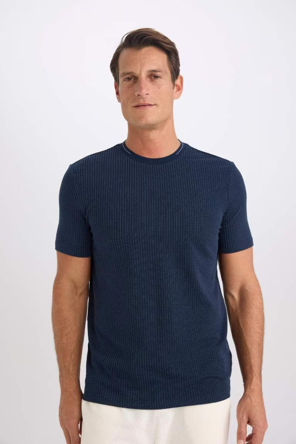 Resim Defacto Erkek  T-shirt D7225AXNV64