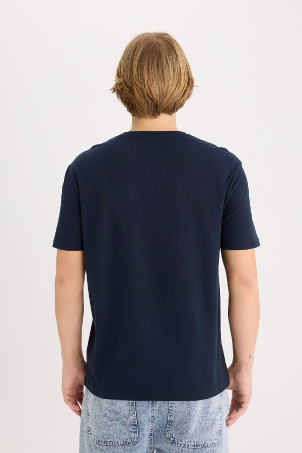 Resim Defacto Erkek  T-shirt D5577AX/NV253