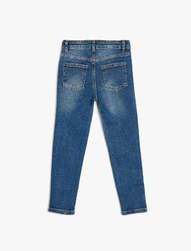Resim Koton Erkek Çocuk Jean Pantolon 5WKB40026TD