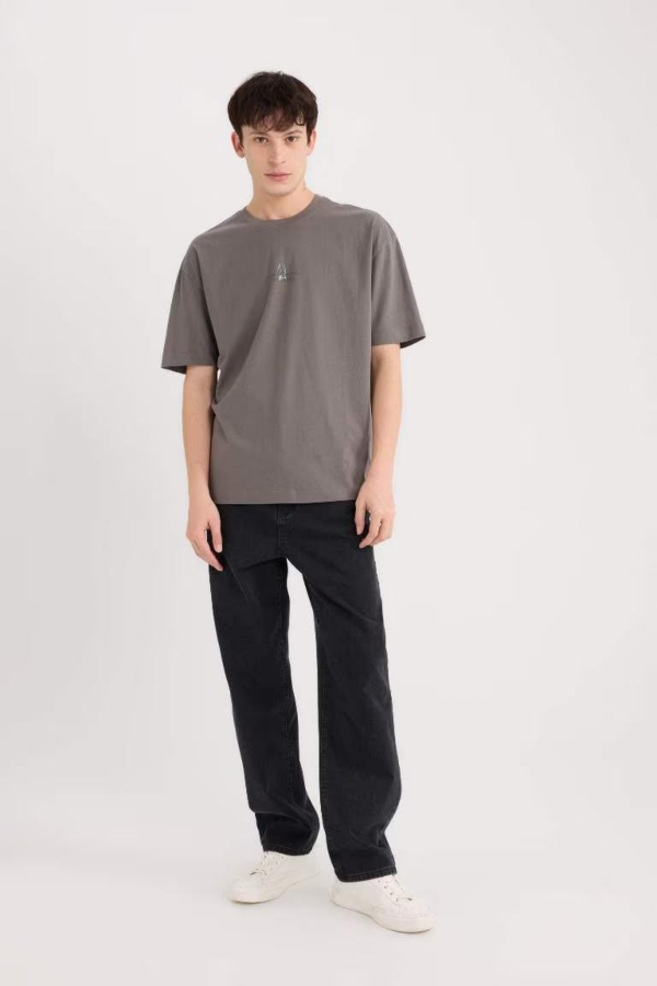 Resim Defacto Erkek  T-shirt D9343AXGR206